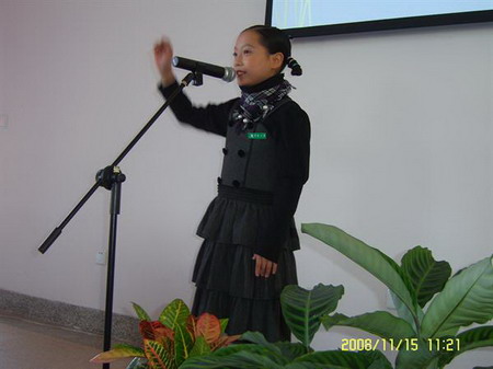 金乡学区小学生英语朗读比赛在金乡四小隆重举