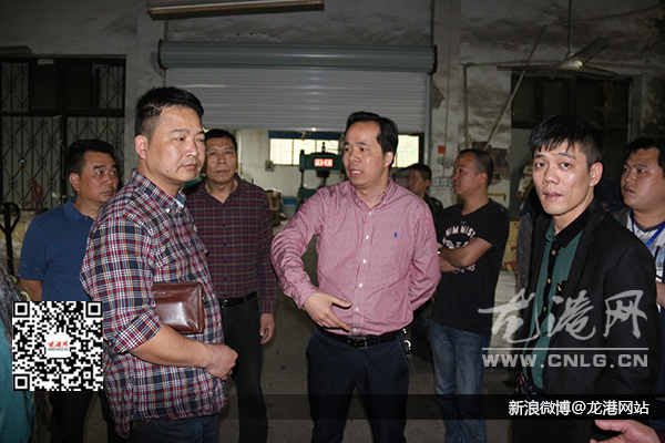 缪维宝带队检查蔡家街工业区和龙港大桥消防安全龙港