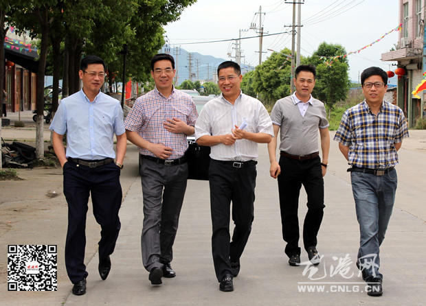 魏中梁到龙港调研五水共治工作情况