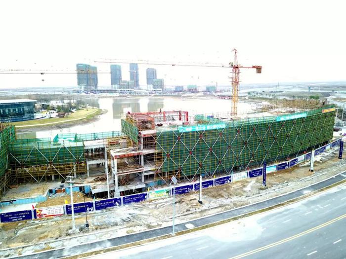 图说龙港新城大变样突显项目工程加快推进