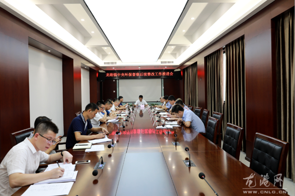 龙港镇召开中央环保督察后续整改工作推进会