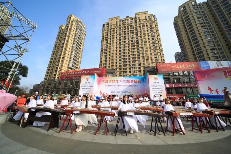 龙港庆“三八”千人宣誓暨大型文艺展演活动精彩图集 摄影：池长峰