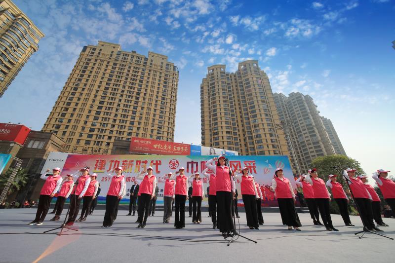 龙港庆“三八”千人宣誓暨大型文艺展演活动精彩图集 摄影：池长峰