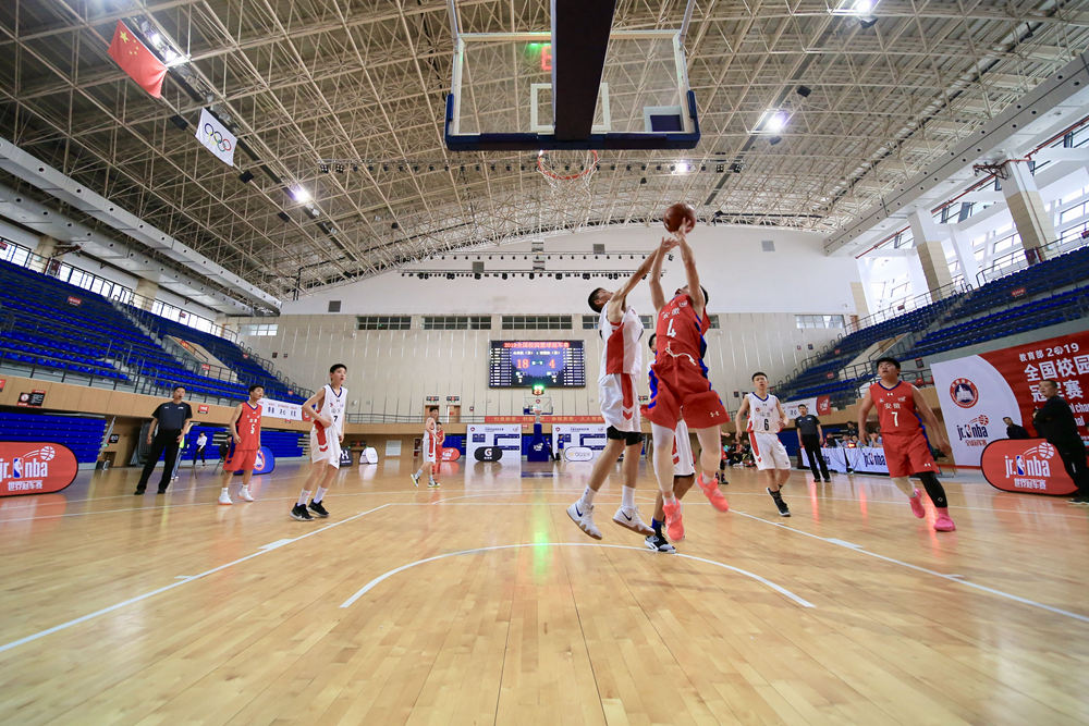 2019全国校园篮球冠军赛大区赛在龙港体育馆比赛高清图集