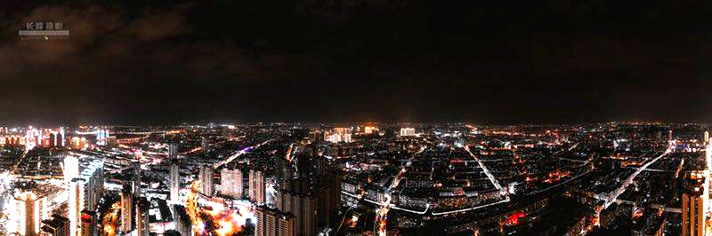 龙港大道城市夜景图集 摄影：池长峰