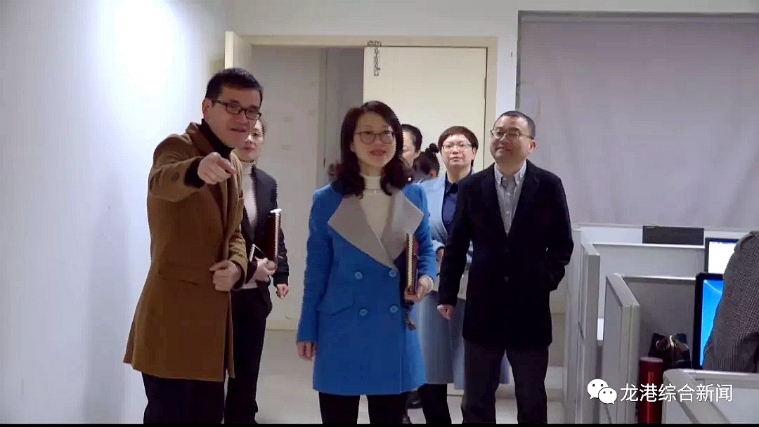 阮晓琼到龙港市融媒体中心调研