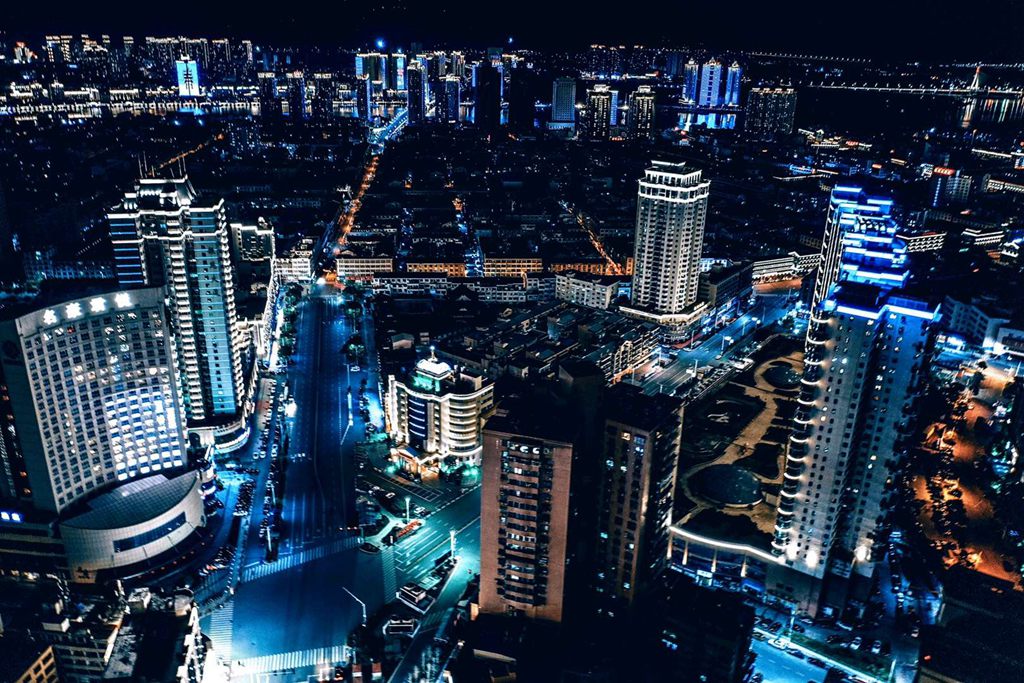 从未见 龙港如此安静美丽   摄影：池长峰