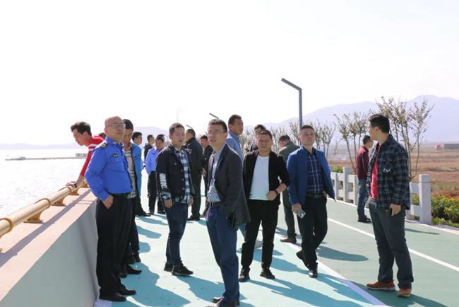 龙港新城堤外非法占用滩涂养殖清理整治专项行动正式启动