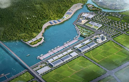 龙港市（舥艚）中心渔港避风锚地工程