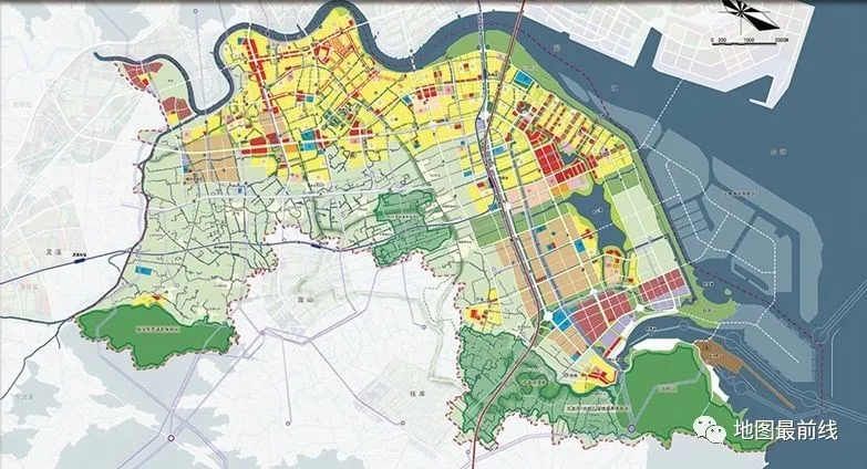 龙港行政区划分图