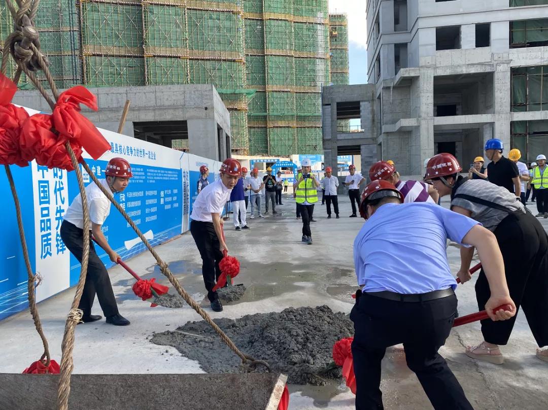 龙港市江口城中村改造A-01项目主体结构顺利封顶 龙港市江口城中村改造A-01项目主体结构顺利封顶