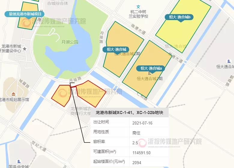 龙港新城月湖板块超高层 溢价10.8%成交 龙港新城月湖板块超高层 溢价10.8%成交