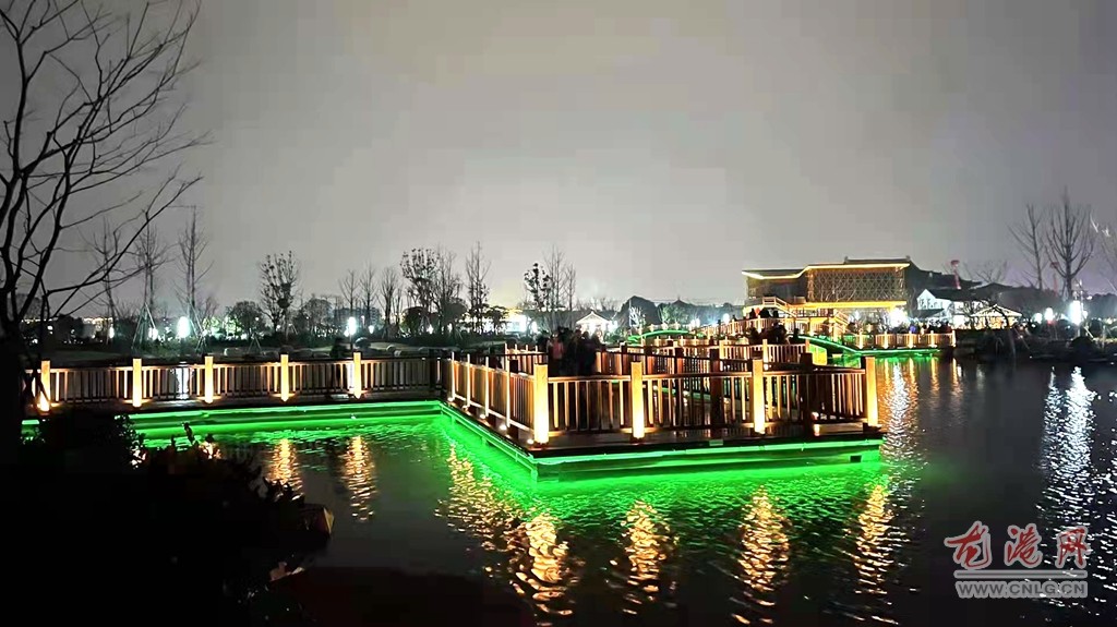 夜游江南水乡——龙港孙店村