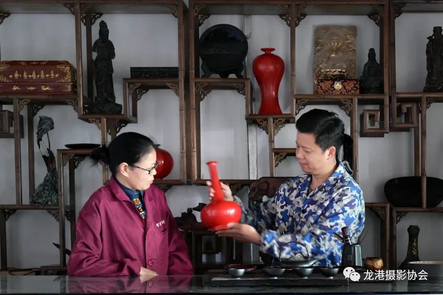 缪驯鸽 摄 《夹纻漆器》组照