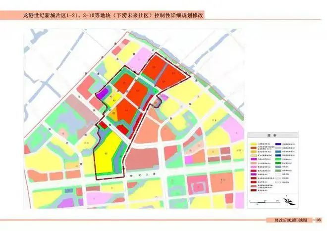 龙港市下捞未来社区宗教综合体规划选址在图中紫色区域
