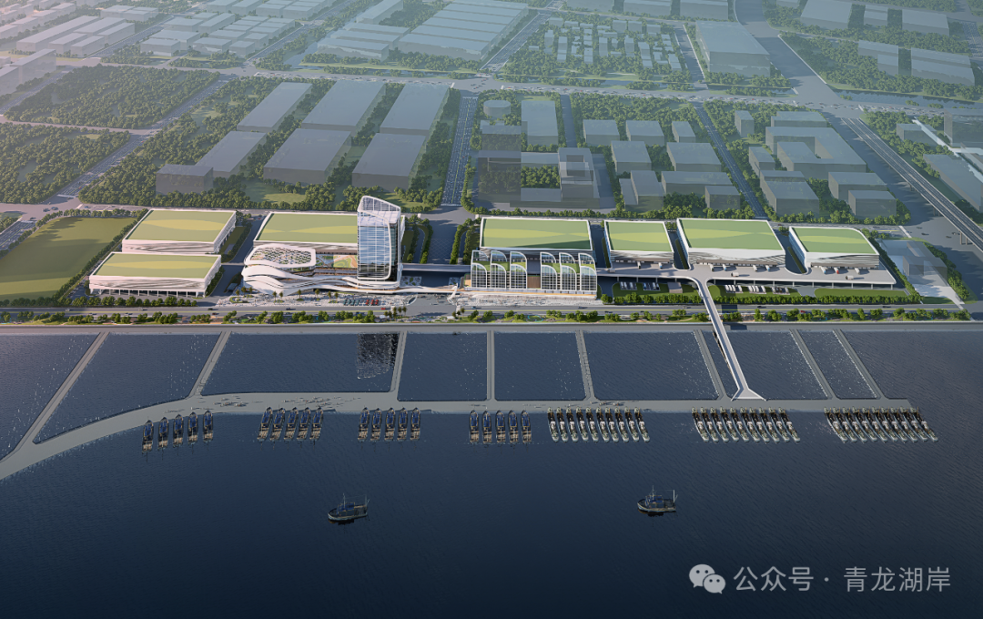 龙港市海洋经济带建设工程效果图