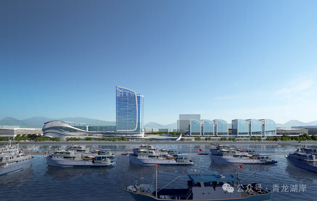 龙港市海洋经济带建设工程效果图