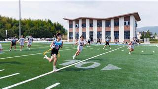 龙港姑娘太飒了！助力浙江助力浙江队勇夺全国青少年U系列腰旗橄榄球冠军