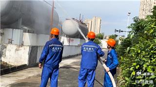 龙港市举行液化石油气储配站应急救援演练 提升应急处置能力