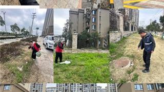 文明新城你我同行 美好家园人人共享——龙港新城联合党委开展环境清扫志愿服务活动