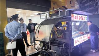 一夜规范1200户！龙港“执法蓝”重拳整治夜市排档乱象