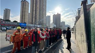 龙港新城开展环境卫生大清扫活动