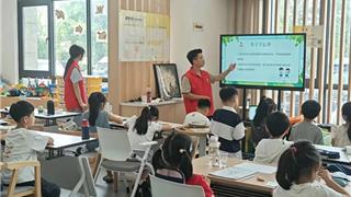 龙港市新城联合党委开展青少年文明实践课堂活动