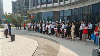 龙港新城：联合消防演练 助力文明建设
