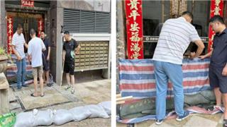 党建统领聚合力 多点筑牢安全堤|龙港新城全力迎战台风“巴威”