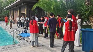 龙港市新城联合党委：文明宣传进小区 防溺护安促创建