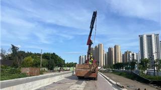 台风过后，龙港海塘安澜工程全力抢抓工期！